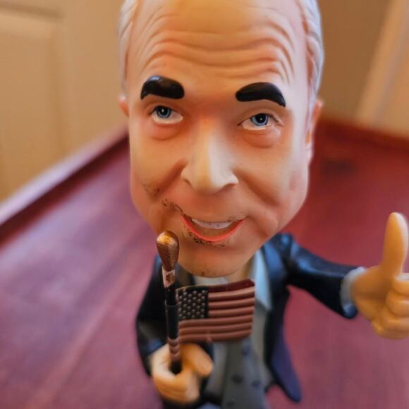 Vintage 2000s John McCain President Republican GOP bobblehead America USA - Picture 4 of 5